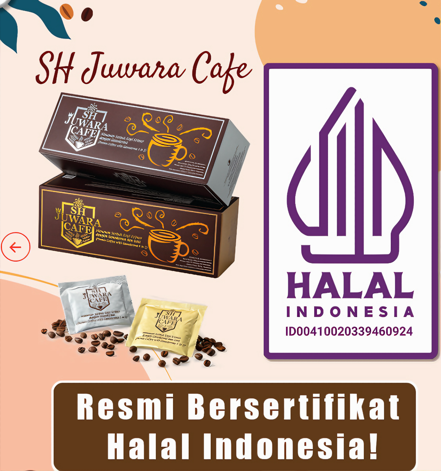 Serfitikat Halal Juwara Kopi