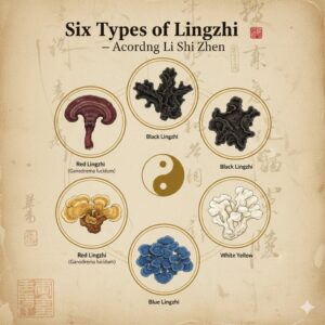 6 warna jamur ganoderma